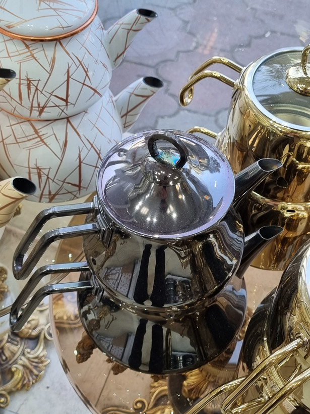 کتری قوری او ام اس ترک کد ۸۰۷۶ رنگ سیاه