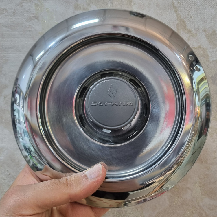 در سماور روگازی استیل ۶ لیتر سوفرام ترکیه