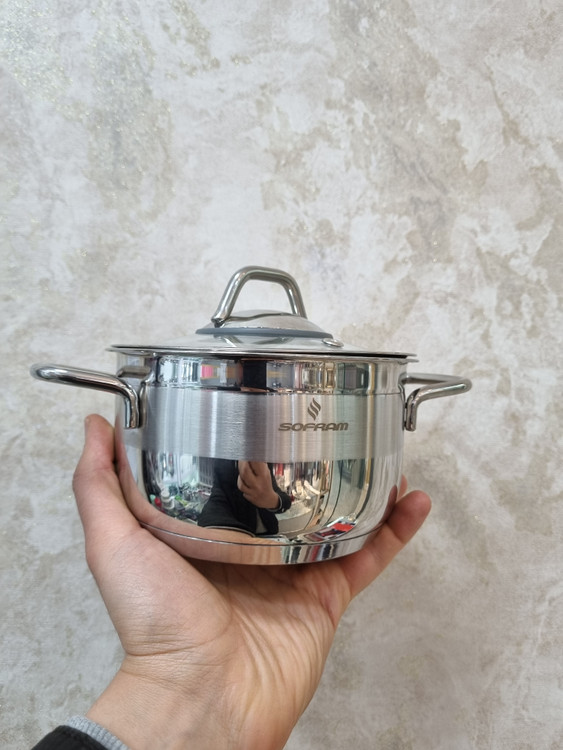 قابلمه استیل سوفرام ترکیه سایز ۱۴