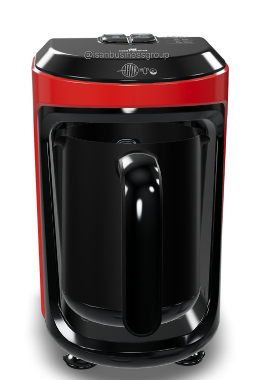 قهوساز شیر قهوه ساز و شکلات داغ ساز هاتیرهاپس رنگ قرمز