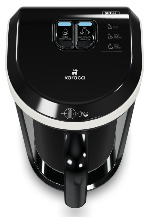 منوی قهوه ساز و شیر قهوه ساز و شکلات داغ ساز کاراجا مدل Hatır Hüps رنگ کرم