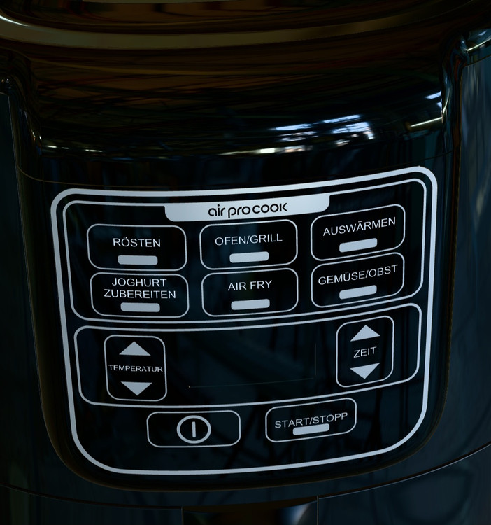 منوی سرخکن ۴ نفره کاراجا مدل Köz XL رنگ مشکی