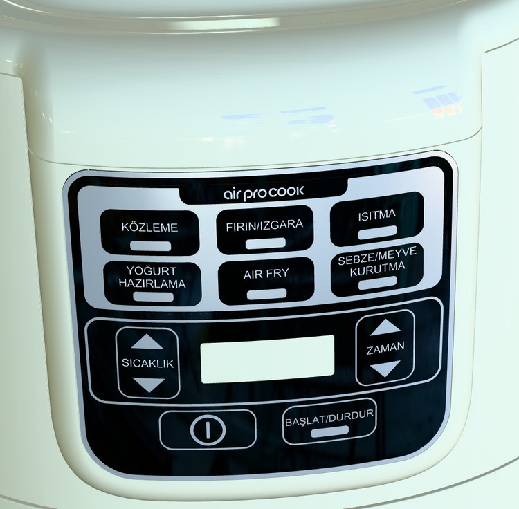 منوی سرخکن ۴ نفره کاراجا مدل Köz XL رنگ نورستاره