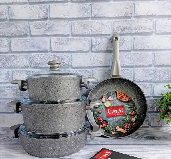 سرویس قابلمه ۷ پارچه او ام اس ترکیه کد ۳۰۰۵