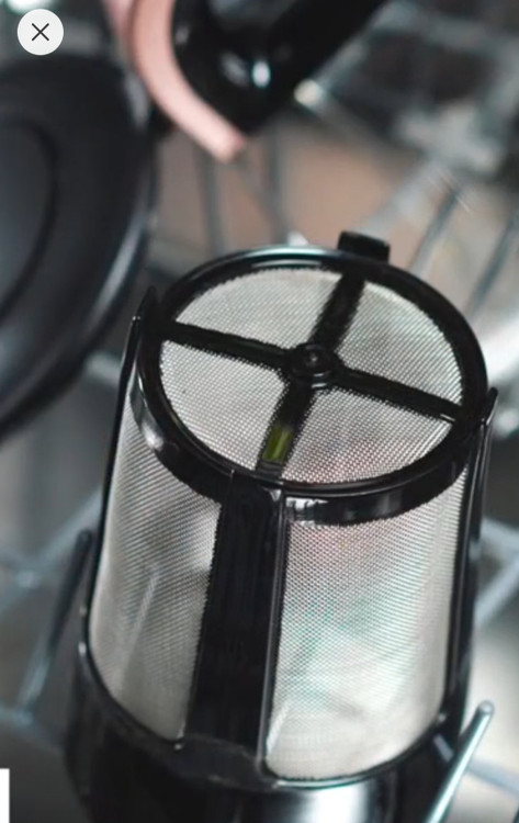 قابلیت شستشو فیلتر استیل ضدزنگ در ماشین ظرفشویی