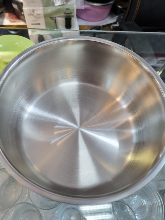 داخل قابلمه خمره ای استیل ضد زنگ ۱۸.۱۰ کاراجا ترک مدل Emirgan سایز ۱۶