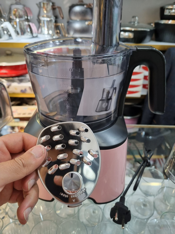 تیغه رنده غذاساز ۱۰ کاره کاراجا مدل Mastermaid Power Multifunctional رنگ صورتی
