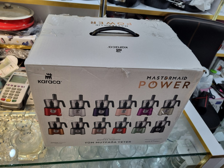 قوطی بسته بندی غذاساز ۱۰ کاره کاراجا مدل Mastermaid Power Multifunctional رنگ صورتی