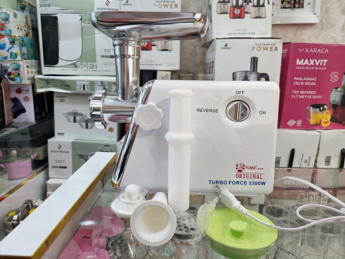 چرخ گوشت توربو ۳۳۰۰ وات فوما ژاپن رنگ سفید