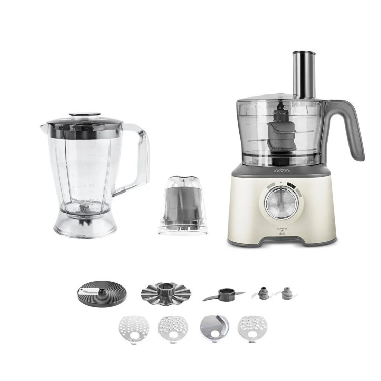 غذاساز ۱۰ کاره کاراجا مدل x Refika Mastermaid Power Multifunctional رنگ سوئیس کرم