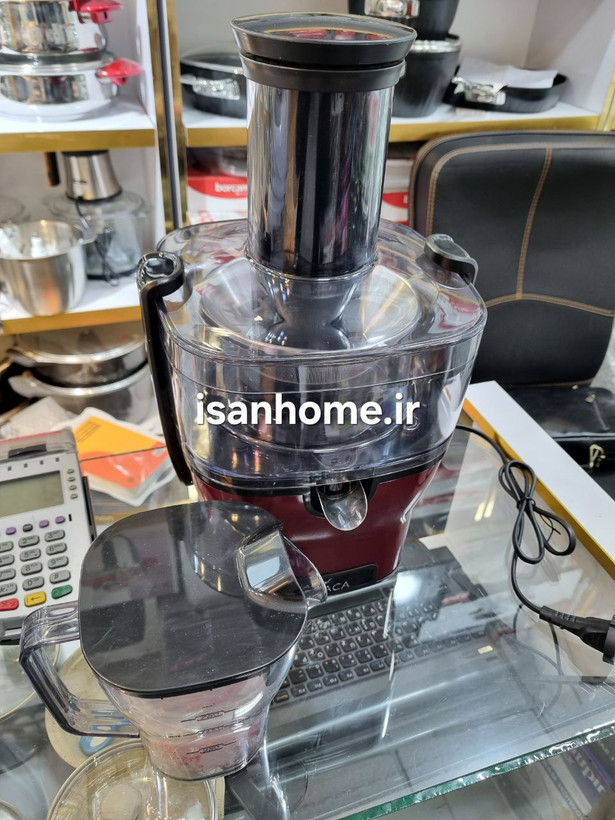 عکس واقعی آبمیوه گیری کاراجا مدل maxvit رنگ قرمز